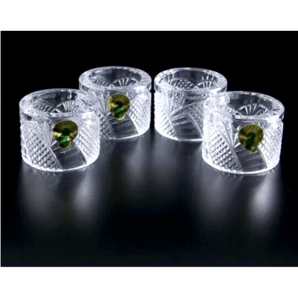 Waterford Crystal Dining Nib Authentic Waterford Seahorse Set Of 4